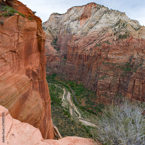 Zion Angels Landing scout view