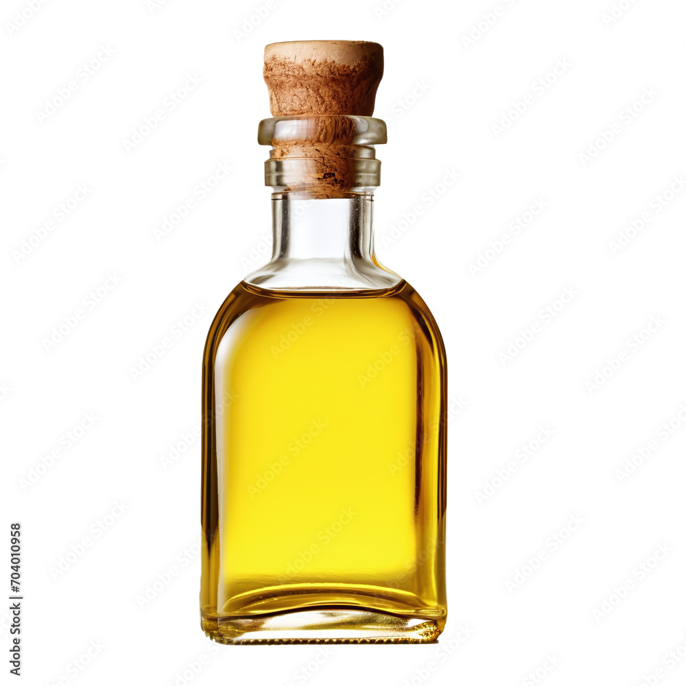 bottle with oil isolated against transparent background bottle with oil isolated against transparent background