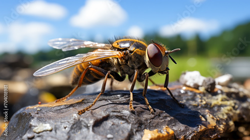 Close-Up of a Fly