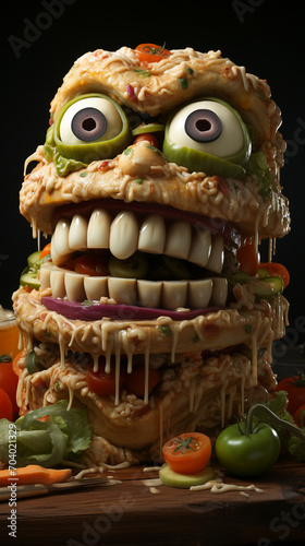 Homemade Monster Burger
