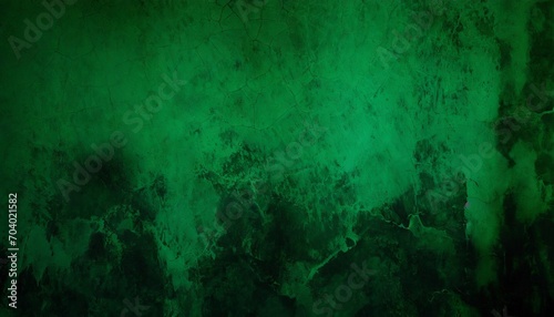 black dark jade emerald green grunge background old painted concrete wall plaster close up rough dirty grainy broken damaged distressed abandoned cracked or spooky scary horror concept design