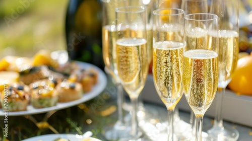 Gastronomic Bliss: Savor a Sumptuous Champagne-Infused Feast