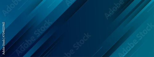 Banner background template, slash effect style, blue and dark gradation, abstract ,vector