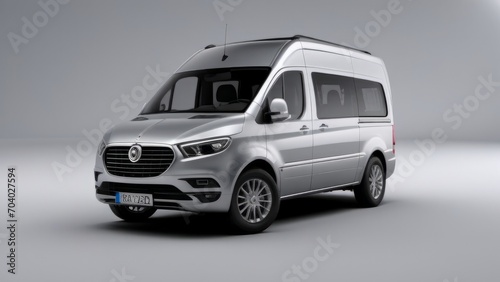 white van 3d ai generated