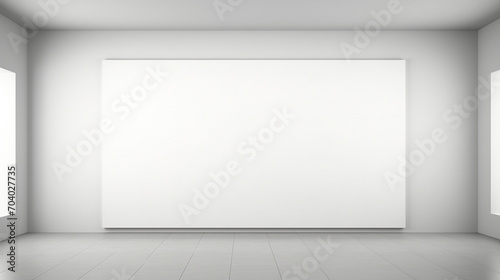 Wallpaper Mural empty white room with white wall Torontodigital.ca