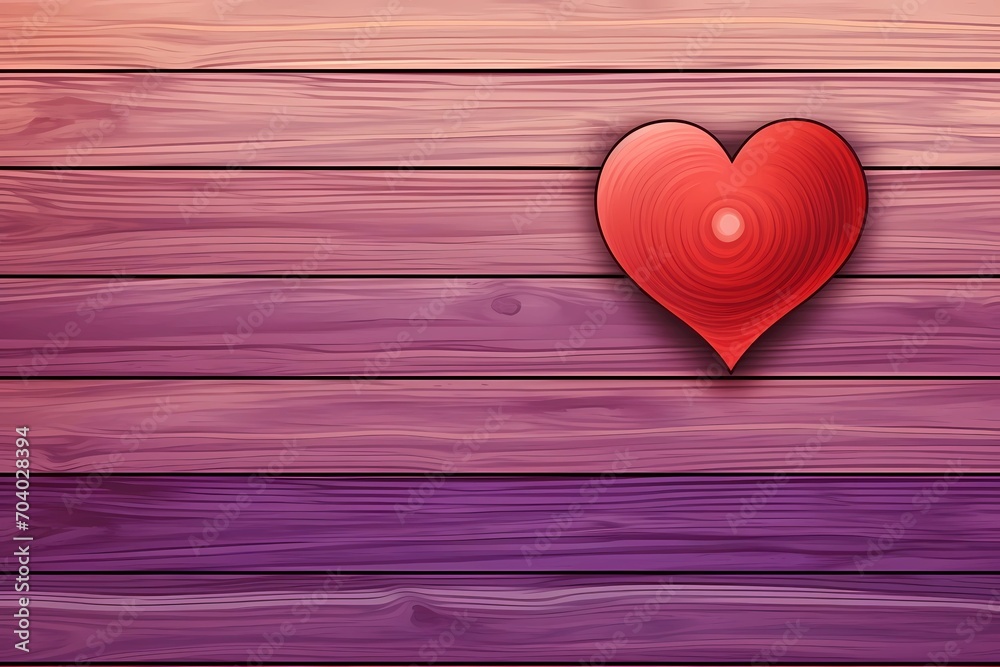 a mockup with a heart for Valentine's day, a romantic postcard template a mockup with a heart for Valentine's day, a romantic postcard template