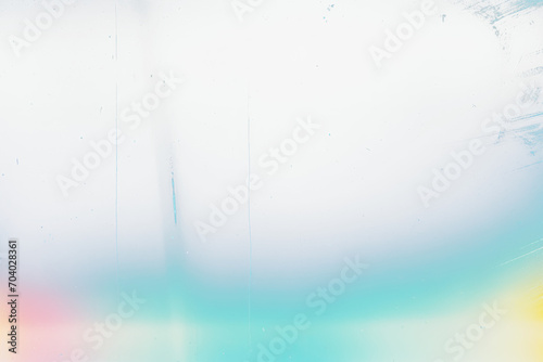 Film texture distressed background with rainbow leak overlay effect. Abstract grunge weathered texture with noise, scratches and colorful prism lens flare. Overlay filter background.