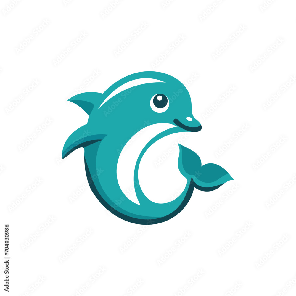 Obraz premium vector dolfin concepts