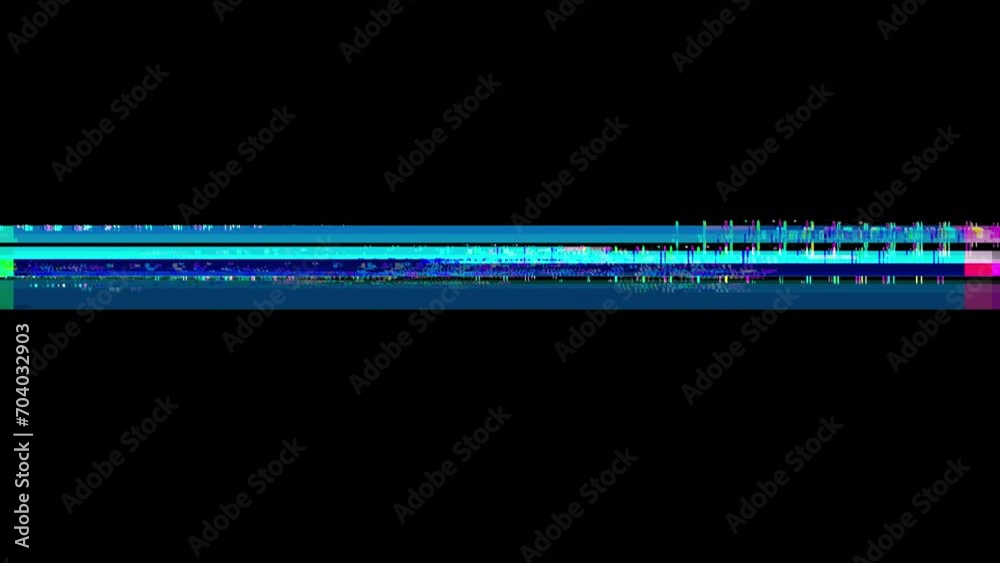 Glitch noise static television VFX. Visual video effects stripes background, tv screen noise glitch effect. Video background, transition effect for video editing, intro and logo reveal with sound Glitch noise static television VFX. Visual video effects stripes background, tv screen noise glitch effect. Video background, transition effect for video editing, intro and logo reveal with sound