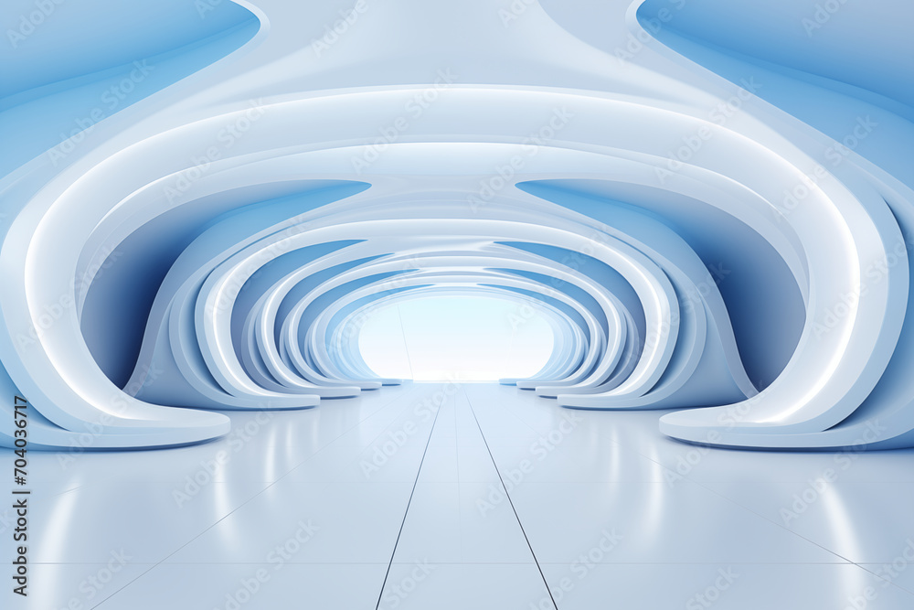 Obraz premium Abstract background for presentation. Ai Generated 