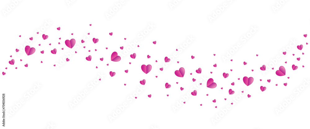 Abstract pink heart background. Valentines day background. Womens day background. Romantic background