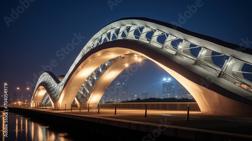 Arch bridge with good architect