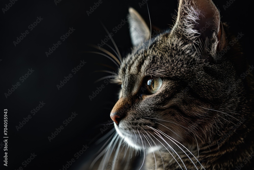 potrait of cat playfull with blurred background potrait of cat playfull with blurred background