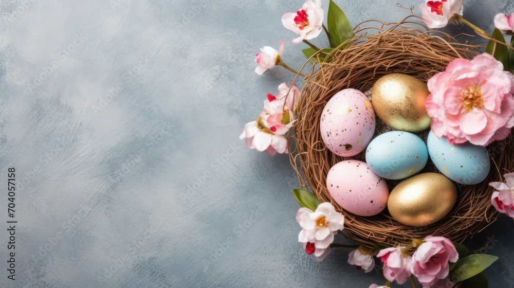 Easter background with copy space Easter background with copy space