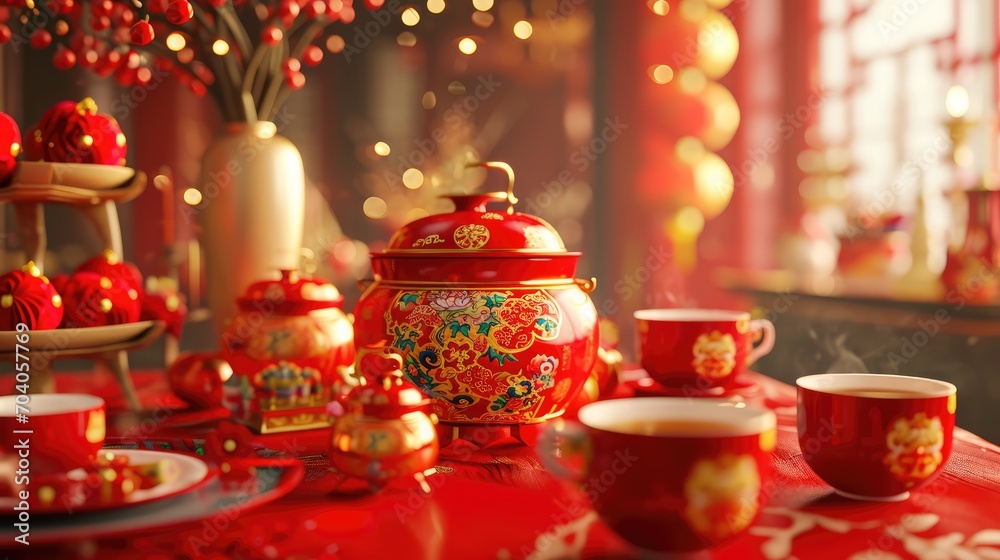 Chinese people are celebrating the traditional customs of the Chinese Spring Festival or lunar new year Chinese people are celebrating the traditional customs of the Chinese Spring Festival or lunar new year