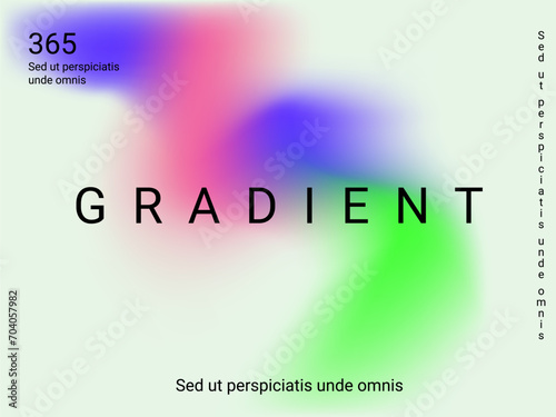 Liquid on colorful background. Bright mesh blurred pattern in pink, blue, green tones.