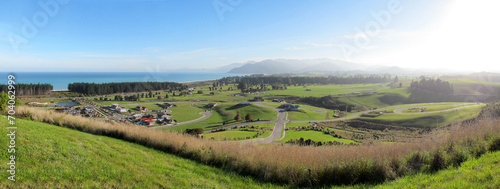Kaikoura New Zealand Ocean Ridge subdivision photo