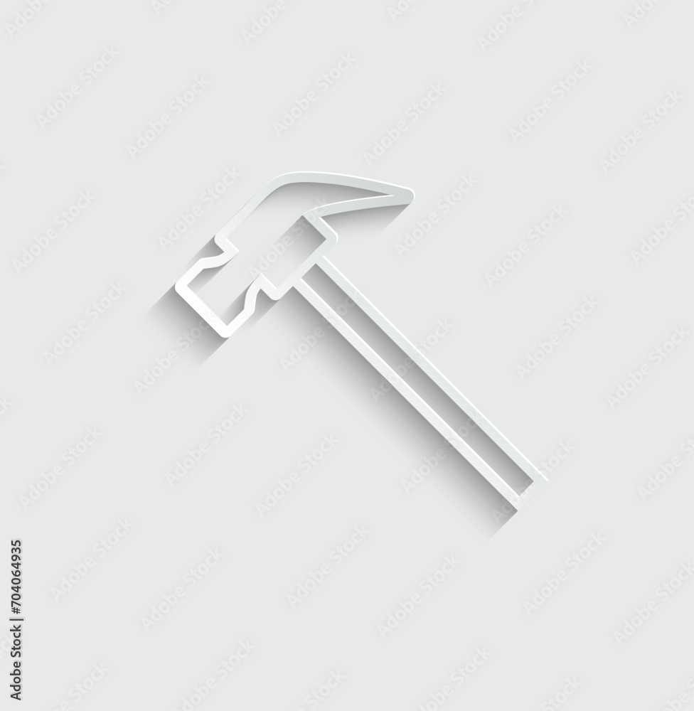 hammer icon vector tool icon hammer icon vector tool icon