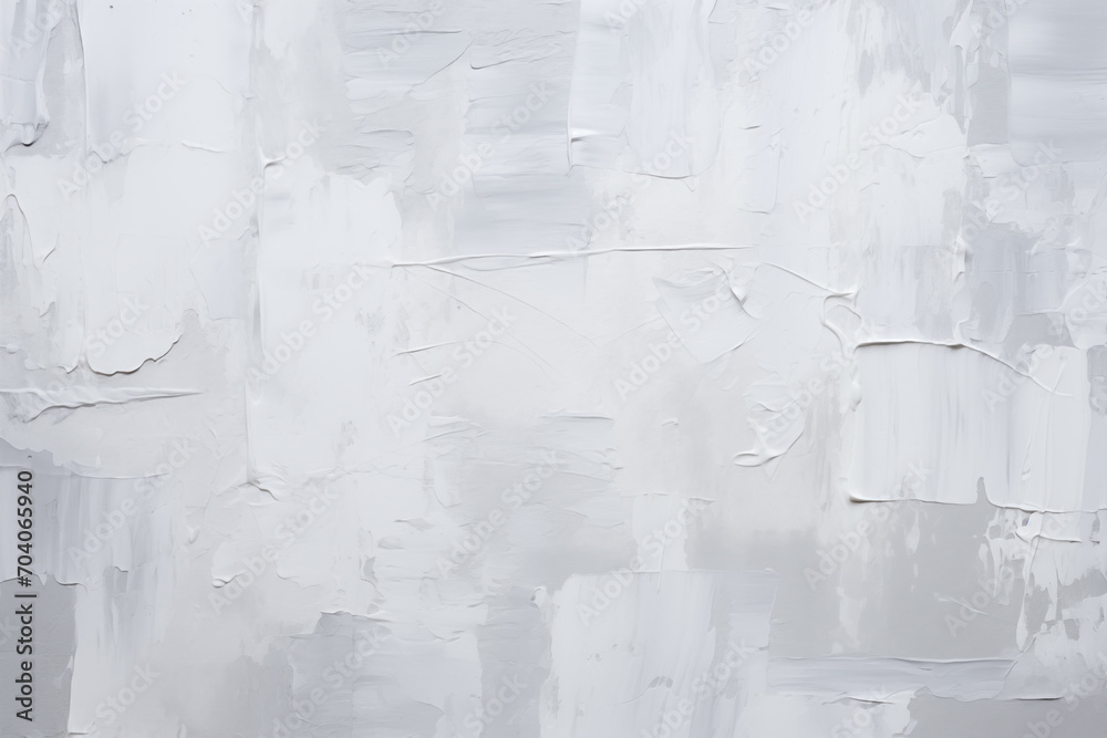 Abstract artistic background wallpaper with white acrylic painting