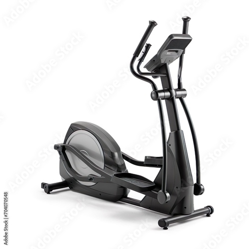 Elliptical Trainer for legs and cardio on a white background.