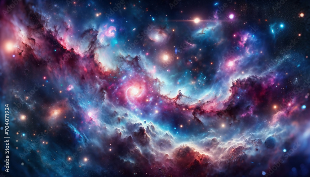 宇宙、星々が描く幻想的な銀河風景 2