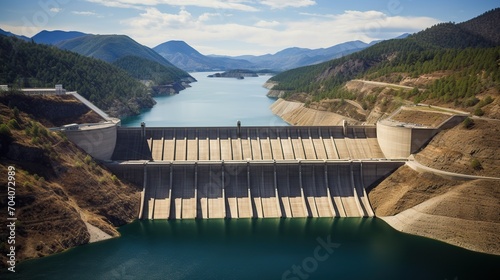 majestic view of the dam © vie_art
