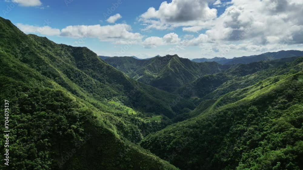 Aerial view of picturesque Cordillera mountains in Ifugao Province, Luzon Island, Philippines, 4k Aerial view of picturesque Cordillera mountains in Ifugao Province, Luzon Island, Philippines, 4k