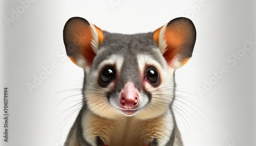 brushtail possum portrait © William