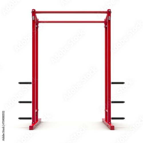 Gym Pull-Up Bar on a white background.on a white background.