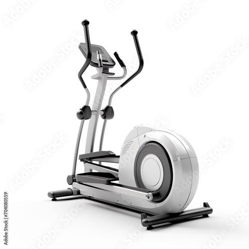 Gym Elliptical Exercise Equipment on a white background.