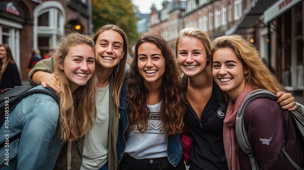 A group of women. AI generation A group of women. AI generation