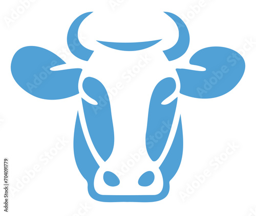 Głowa krowy ikona