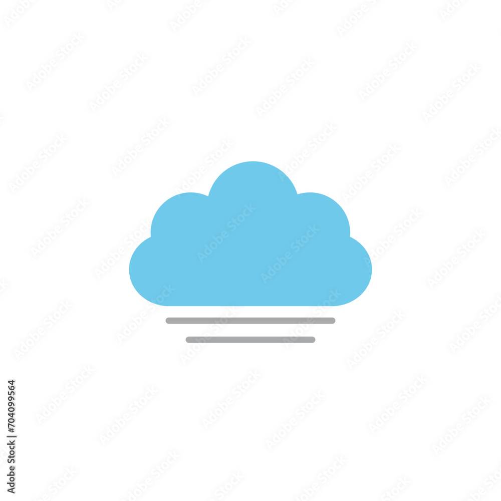 weather icon sun and cloud vector symbol weather icon sun and cloud vector symbol