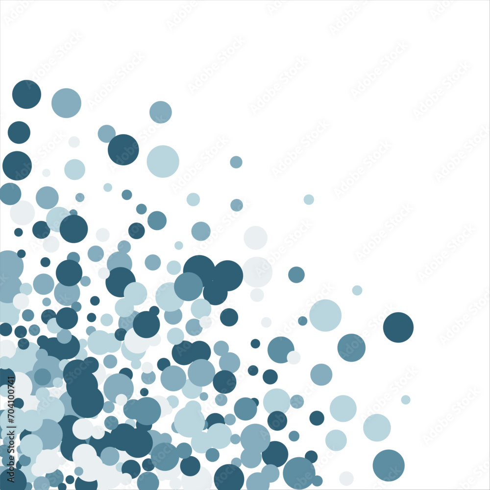 Bubbles pattern Frame Blue banner web. Colored Background. Vector illustration. Bubbles pattern Frame Blue banner web. Colored Background. Vector illustration.