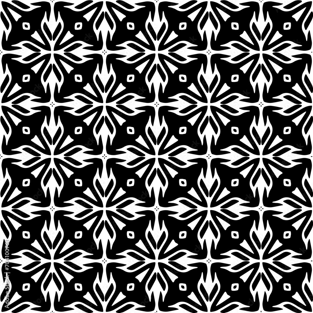 Monochrome pattern, Abstract texture for fabric print, card, table cloth, furniture, banner, cover, invitation, decoration, wrapping.seamless repeating pattern.Black and white color. Monochrome pattern, Abstract texture for fabric print, card, table cloth, furniture, banner, cover, invitation, decoration, wrapping.seamless repeating pattern.Black and white color.