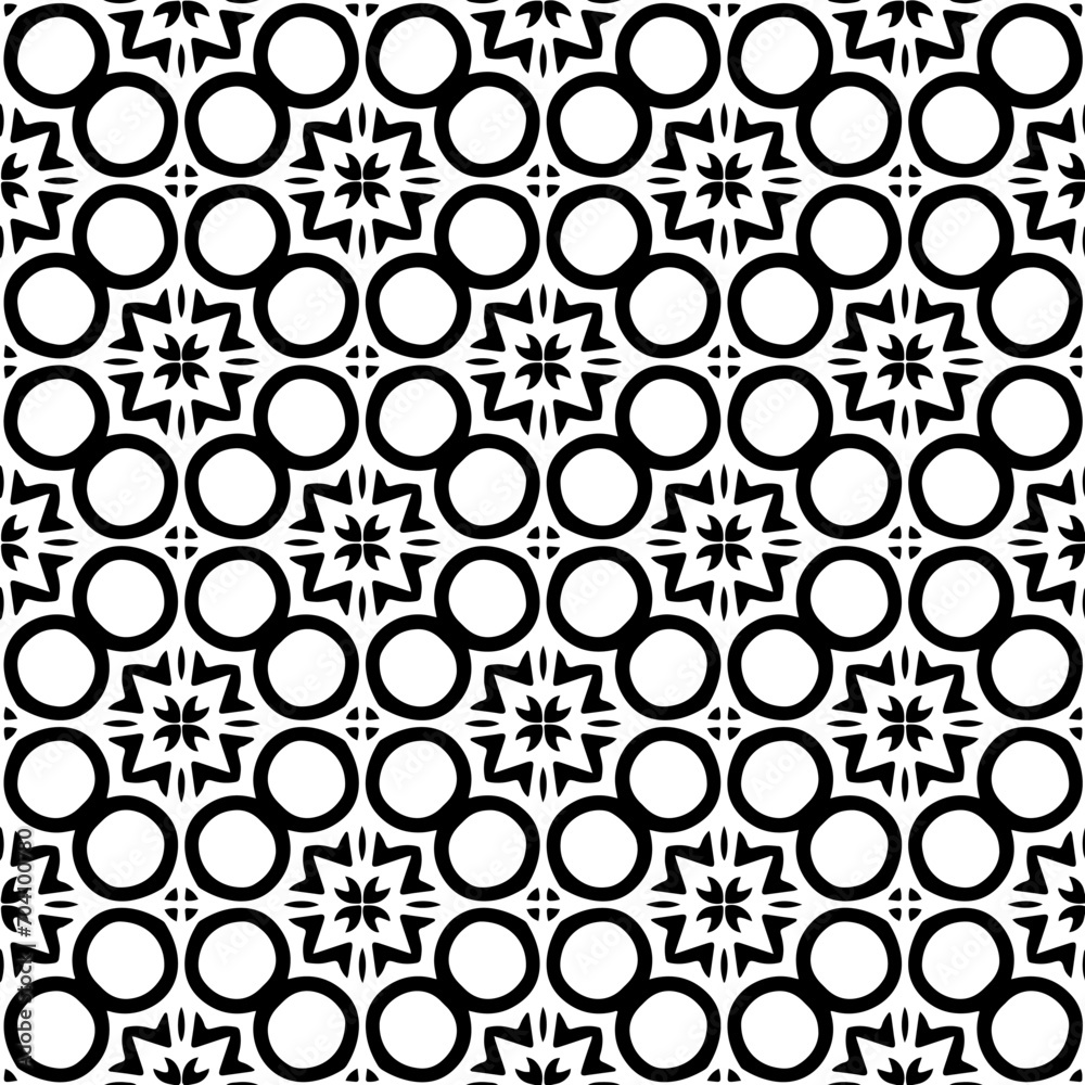 Monochrome pattern, Abstract texture for fabric print, card, table cloth, furniture, banner, cover, invitation, decoration, wrapping.seamless repeating pattern.Black and white color. Monochrome pattern, Abstract texture for fabric print, card, table cloth, furniture, banner, cover, invitation, decoration, wrapping.seamless repeating pattern.Black and white color.