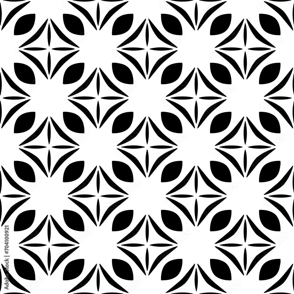 Monochrome pattern, Abstract texture for fabric print, card, table cloth, furniture, banner, cover, invitation, decoration, wrapping.seamless repeating pattern.Black and white color. Monochrome pattern, Abstract texture for fabric print, card, table cloth, furniture, banner, cover, invitation, decoration, wrapping.seamless repeating pattern.Black and white color.