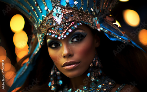 Carnaval chamativo beleza brasileira