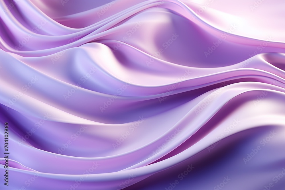Purple flowing silk Purple flowing silk