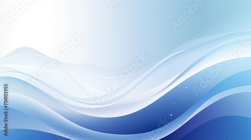 Blue and white abstract background © duyina1990
