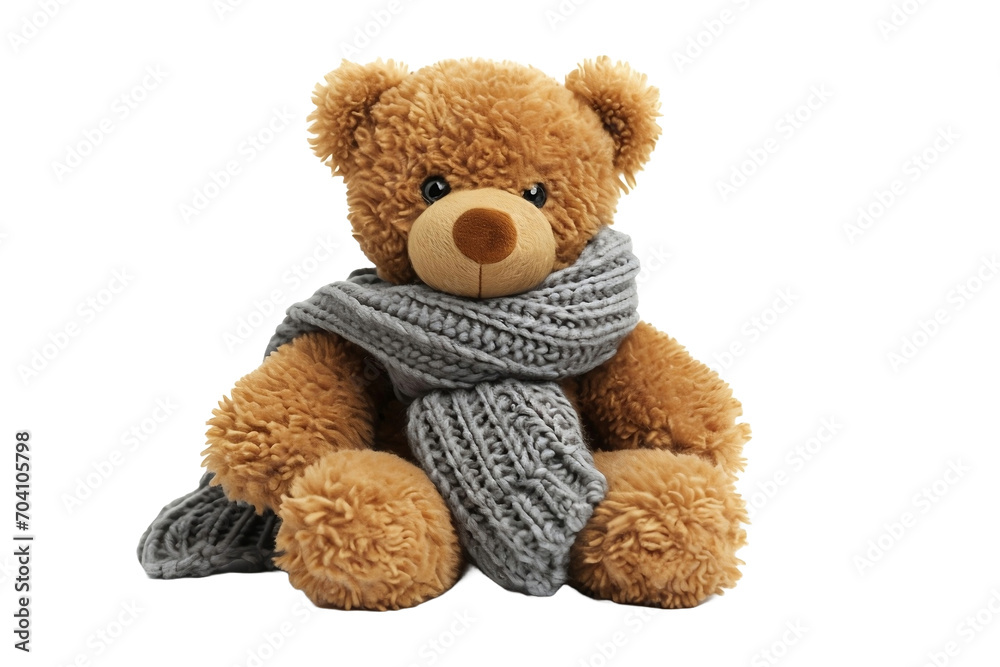 Obraz premium teddy bear isolated on white background