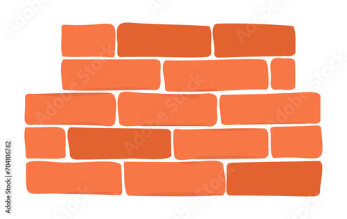 Cegły mur