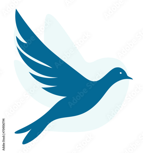 Flying bird illustration