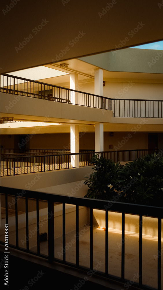 Obraz premium building at night