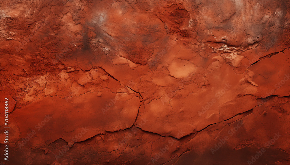 red clay background