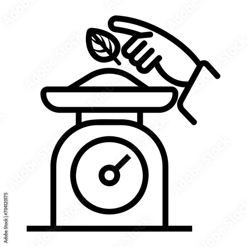 weighing icon