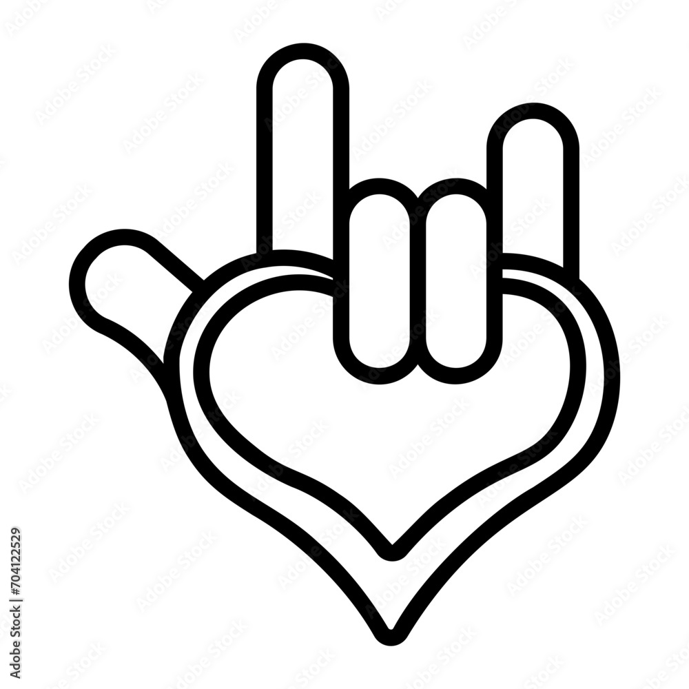 Obraz premium hand icon