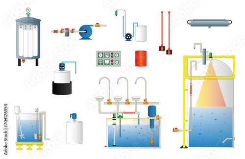 Industrial Piping System Components