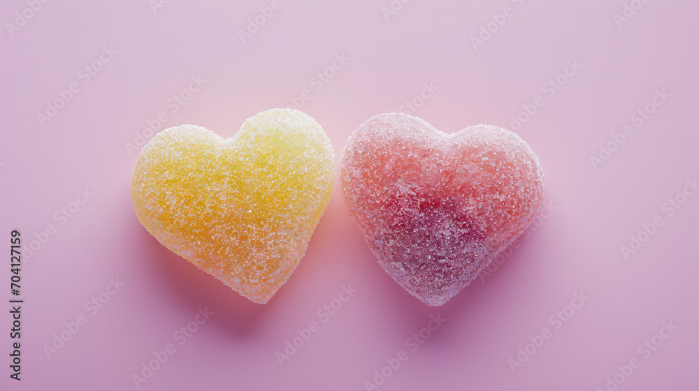 Marmelade hearts st Valentine's day
