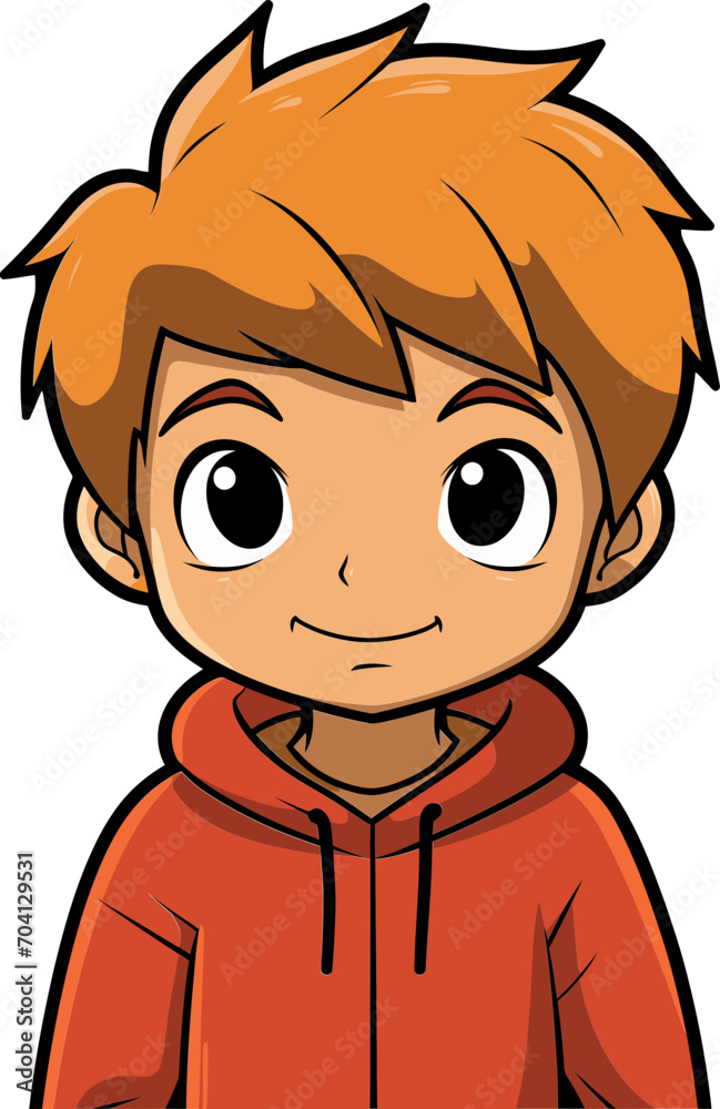 Boyish Delight Vector Drawing Vector Artwork of a Joyous Boy Boyish Delight Vector Drawing Vector Artwork of a Joyous Boy
